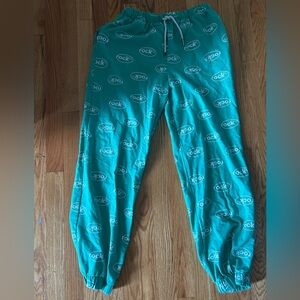 Adika green sweatpants vintage